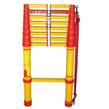 High Quality light weight  adjustable Frp Fiberglass Telescopic Folding Step Ladder